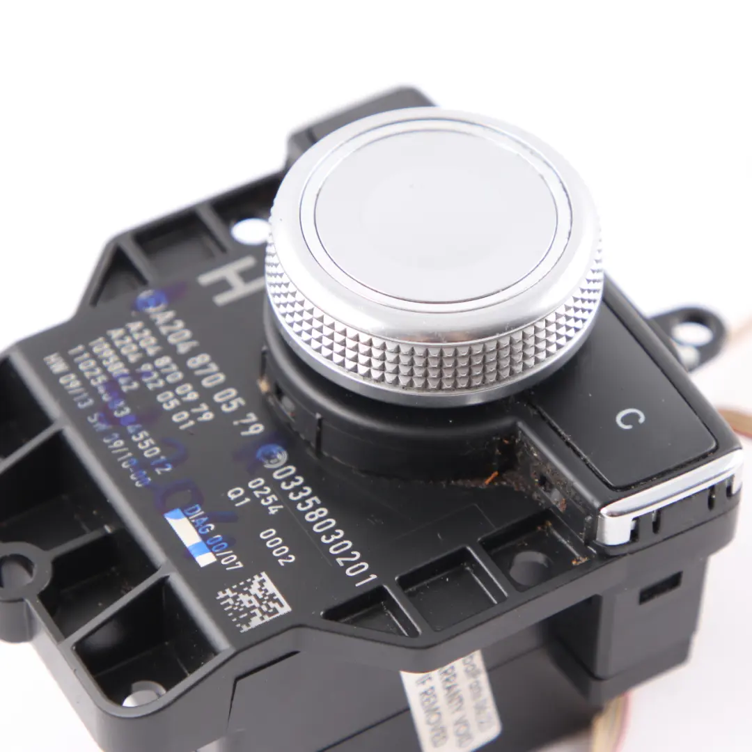 Mercedes W204 Navigationsschalter Comand Multifunktionsknopf Knopf - SKU A2048700579 - Teilenummer A2048700579