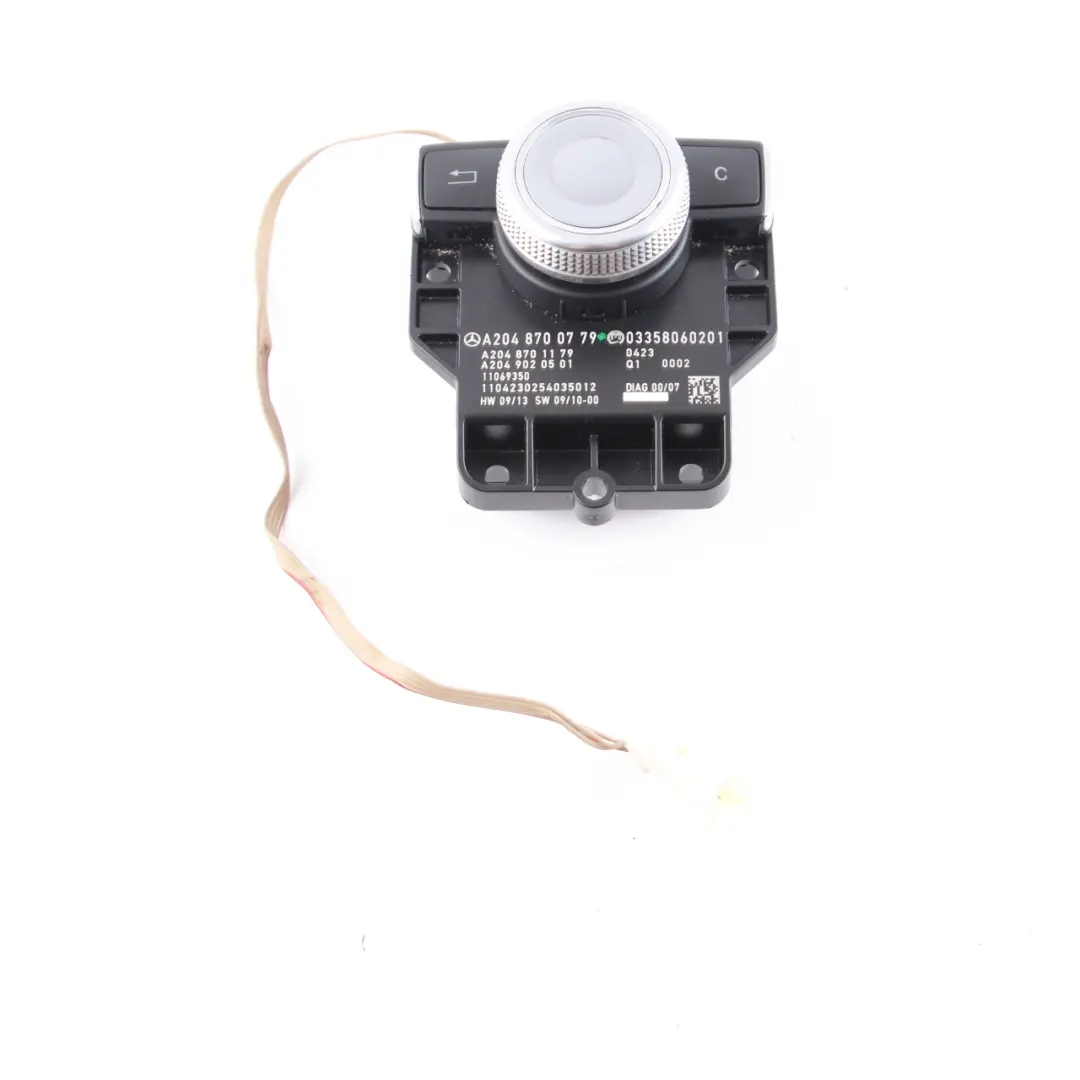 Mercedes W204 Przełącznik Przycisk iDrive Kontroler Pokrętło - SKU A2048700779 - Numer Części A2048700779