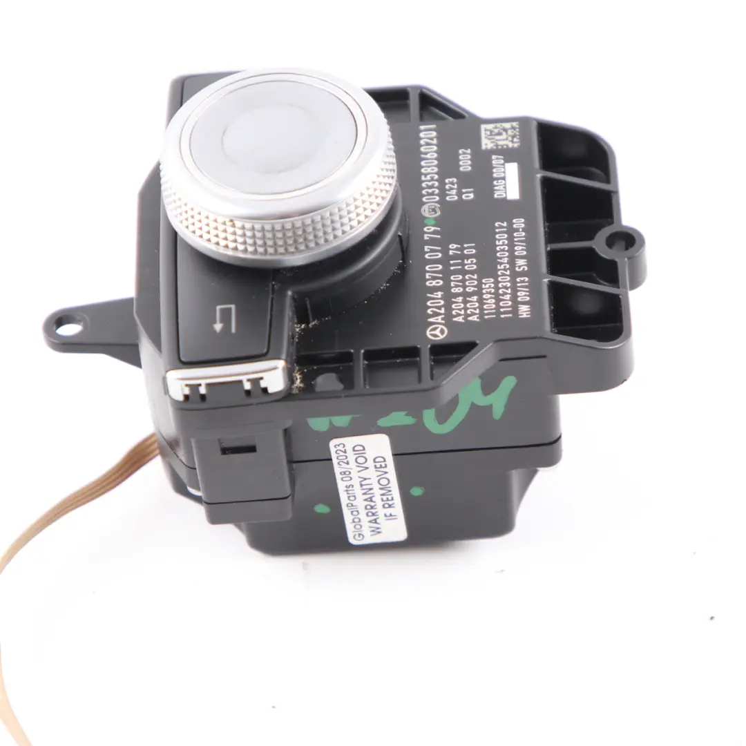 Mercedes W204 Interruptor navegación Botón de multifunción Comand - SKU A2048700779 - Número de pieza A2048700779