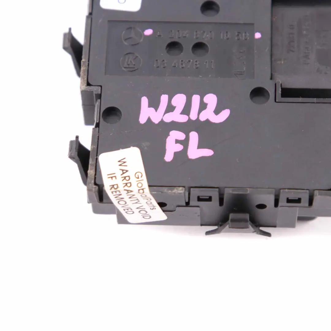 Siège Panneau Commutation Réglable Electrique Gauche pour Mercedes W212 à propos du numéro de pièce A2048701858 Mercedes W212 Siège Panneau Commutation Réglable Electrique Gauche - SKU A2048701858 - Numéro de pièce A2048701858