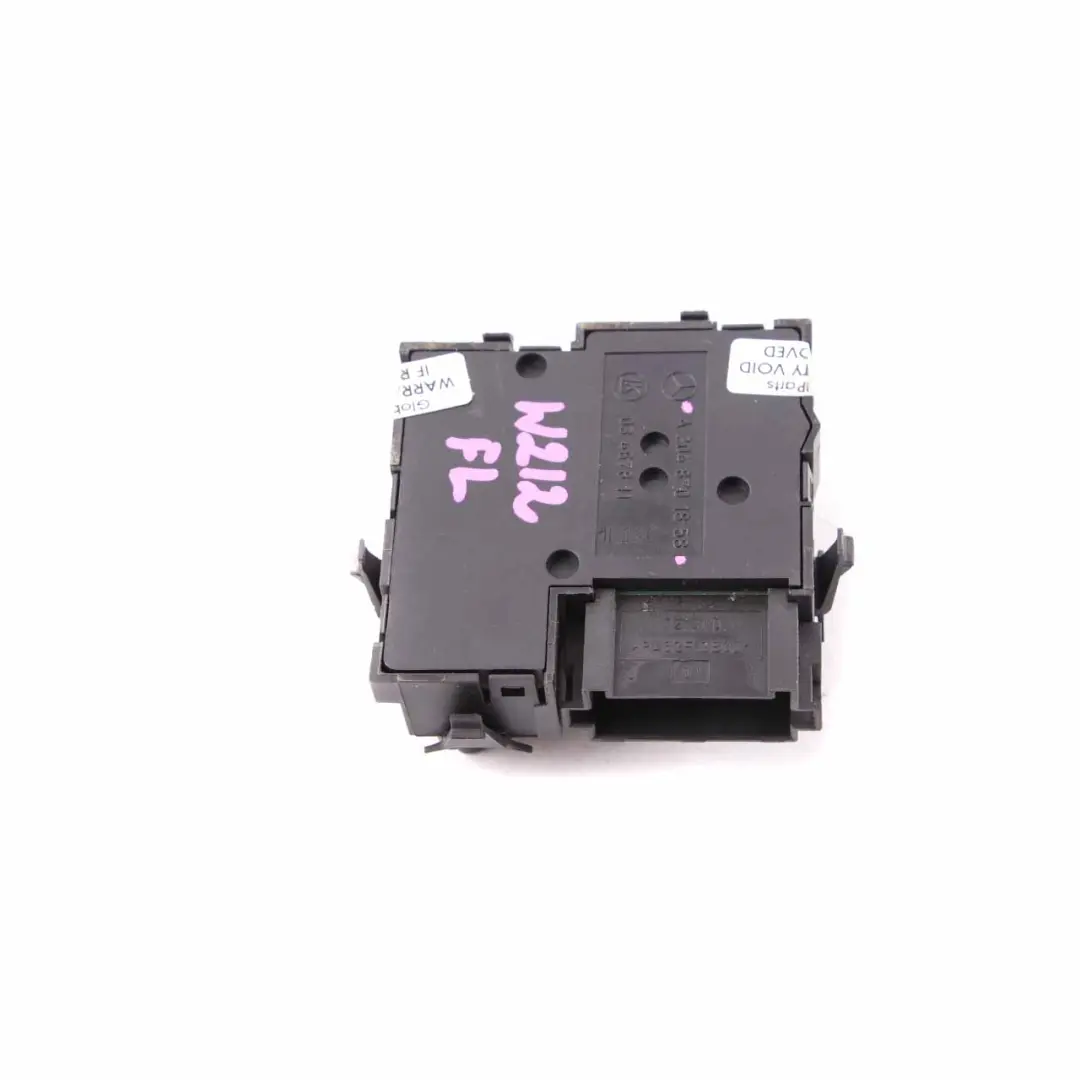 Mercedes W212 Seat Switch Panel Adjustable Electric Left N/S - SKU A2048701858 - Part number A2048701858
