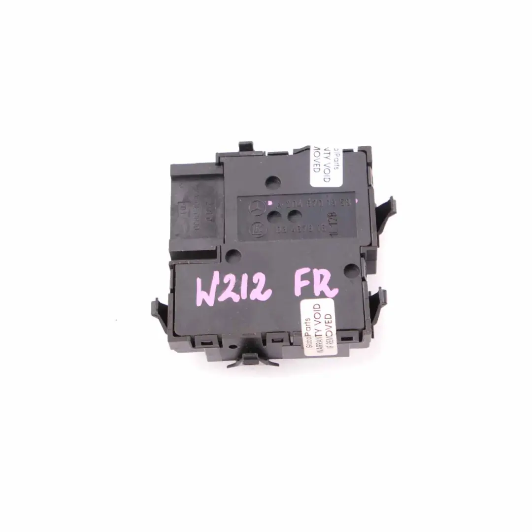 Mercedes W212 Switch Panel Adjustable Electric Seat Right O/S - SKU A2048701958 - Part number A2048701958