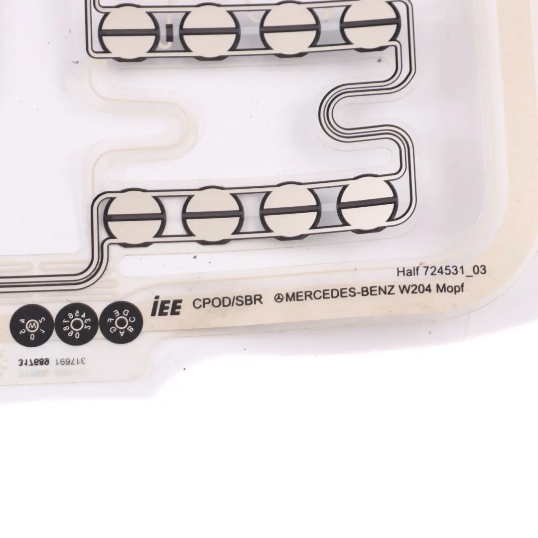 Mercedes W204 Sedile anteriore opaco Sensore occupazione lato passeggero opaco - SKU A2048701979 - Numero di parte A2048701979