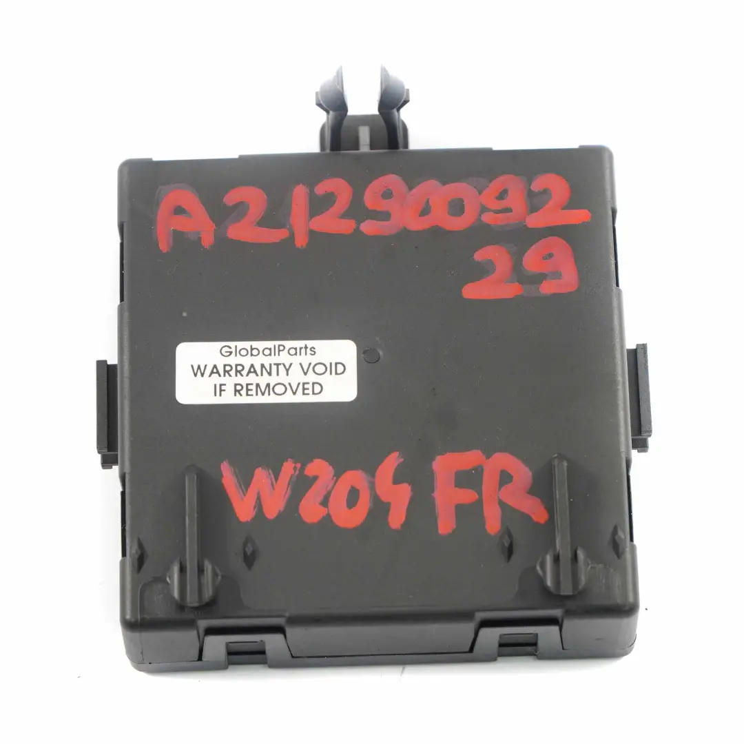 Door Module Control Unit Module Front Right O/S to Mercedes W204 with Part number A2048702126 Mercedes W204 Door Module Control Unit Module Front Right O/S - SKU A2048702126 - Part number A2048702126