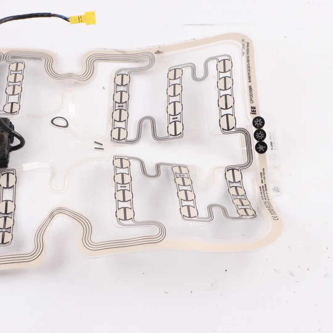 Occupancy Mat Unità sedile passeggero anteriore per Mercedes W204 con numero di parte A2048702579 Mercedes W204 Occupancy Mat Unità sedile passeggero anteriore - SKU A2048702579 - Numero di parte A2048702579