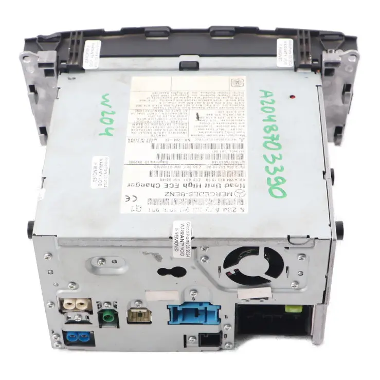 COMAND Navigation CD Player Radio Sat Nav Head Unit to Mercedes W204 with Part number A2048703390 Mercedes W204 COMAND Navigation CD Player Radio Sat Nav Head Unit - SKU A2048703390 - Part number A2048703390