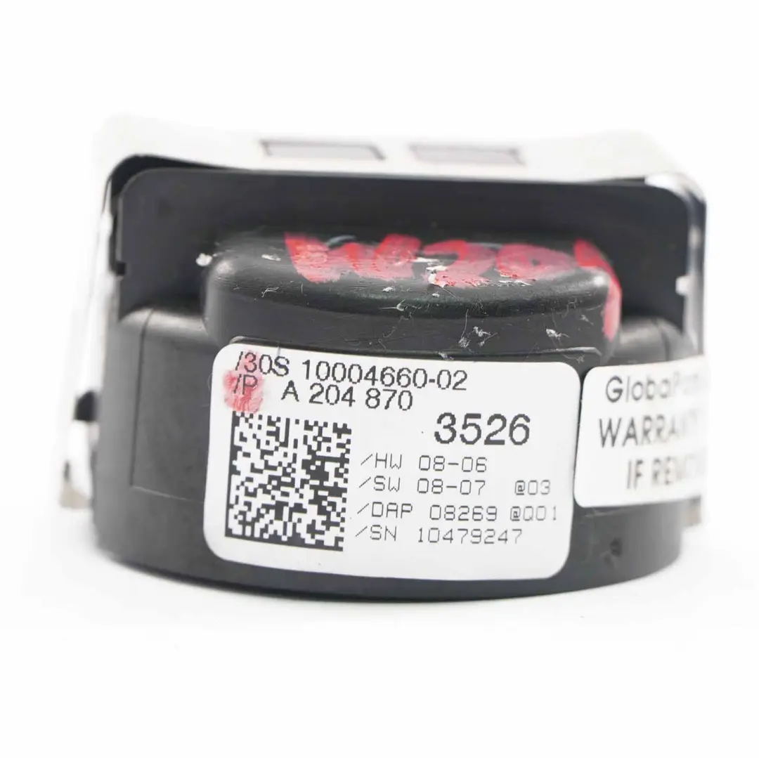 Luz Lluvia Solar Sensor Condensación Unidad Control para Mercedes W204 con número de pieza A2048703526 Mercedes W204 Luz Lluvia Solar Sensor Condensación Unidad Control - SKU A2048703526 - Número de pieza A2048703526