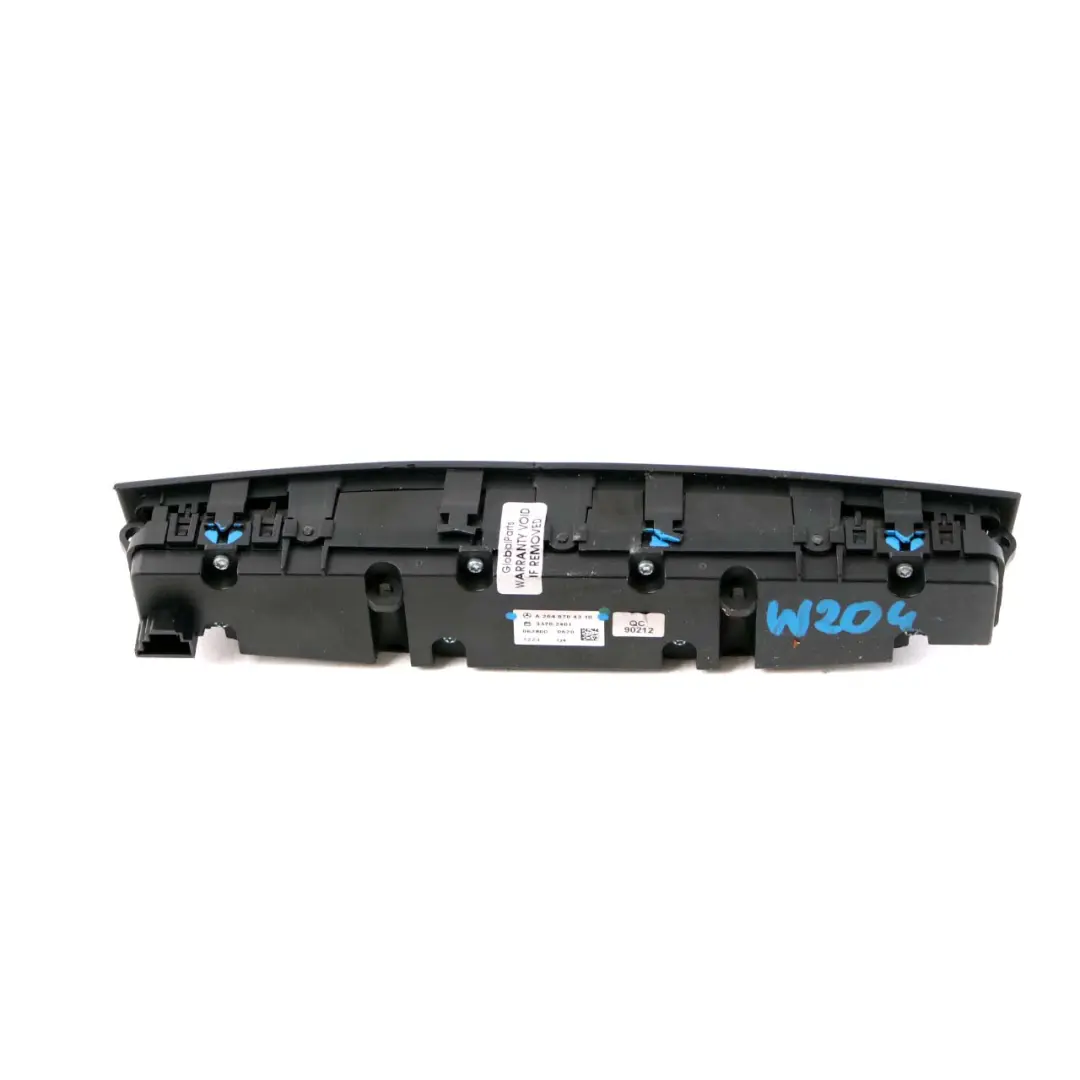 Mercedes W204 Armaturenbrett Schalttafel Sitz Heizung - SKU A2048704310 - Teilenummer A2048704310