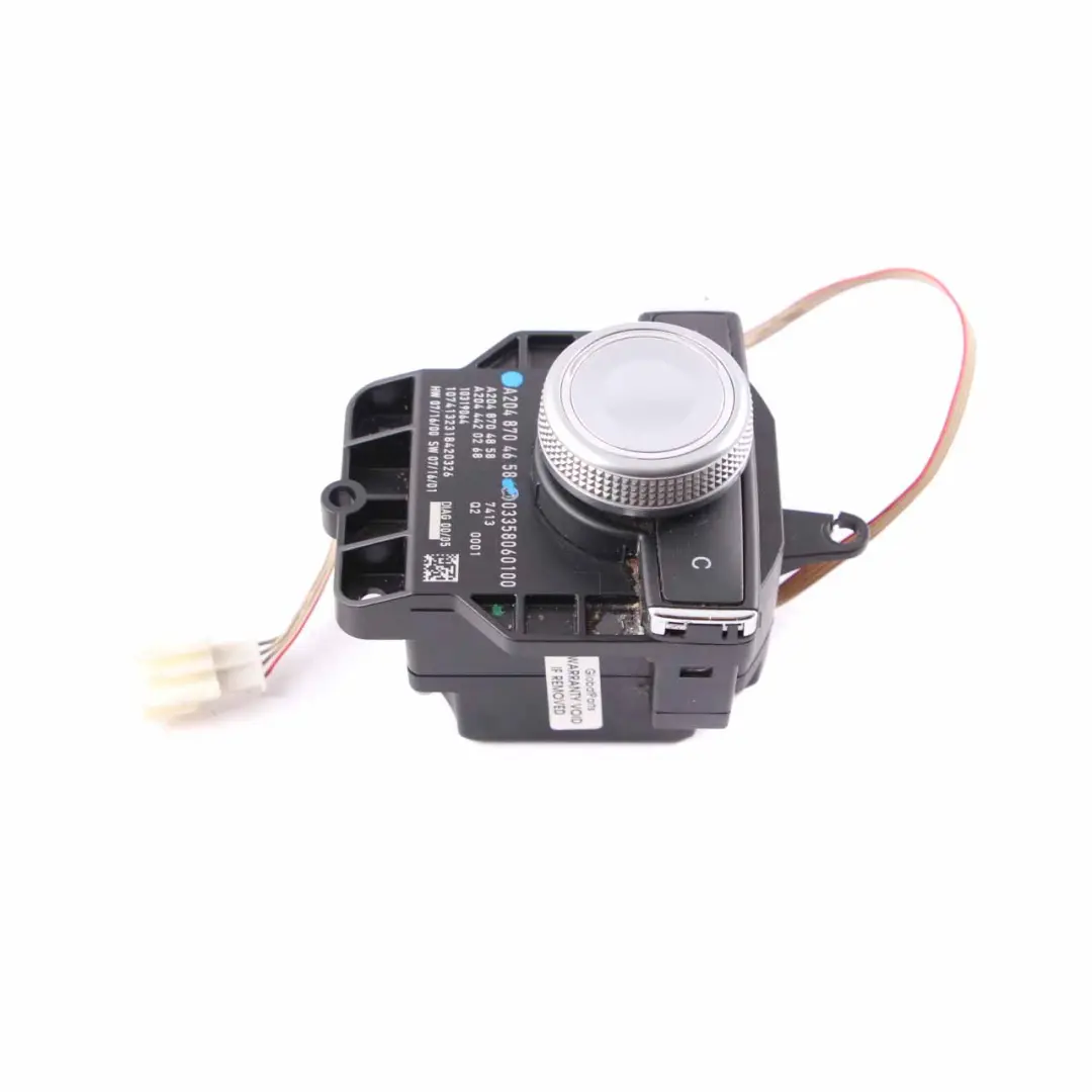 Mercedes W204 Radio Control Función Botón Perilla Controlador Unidad - SKU A2048704658 - Número de pieza A2048704658