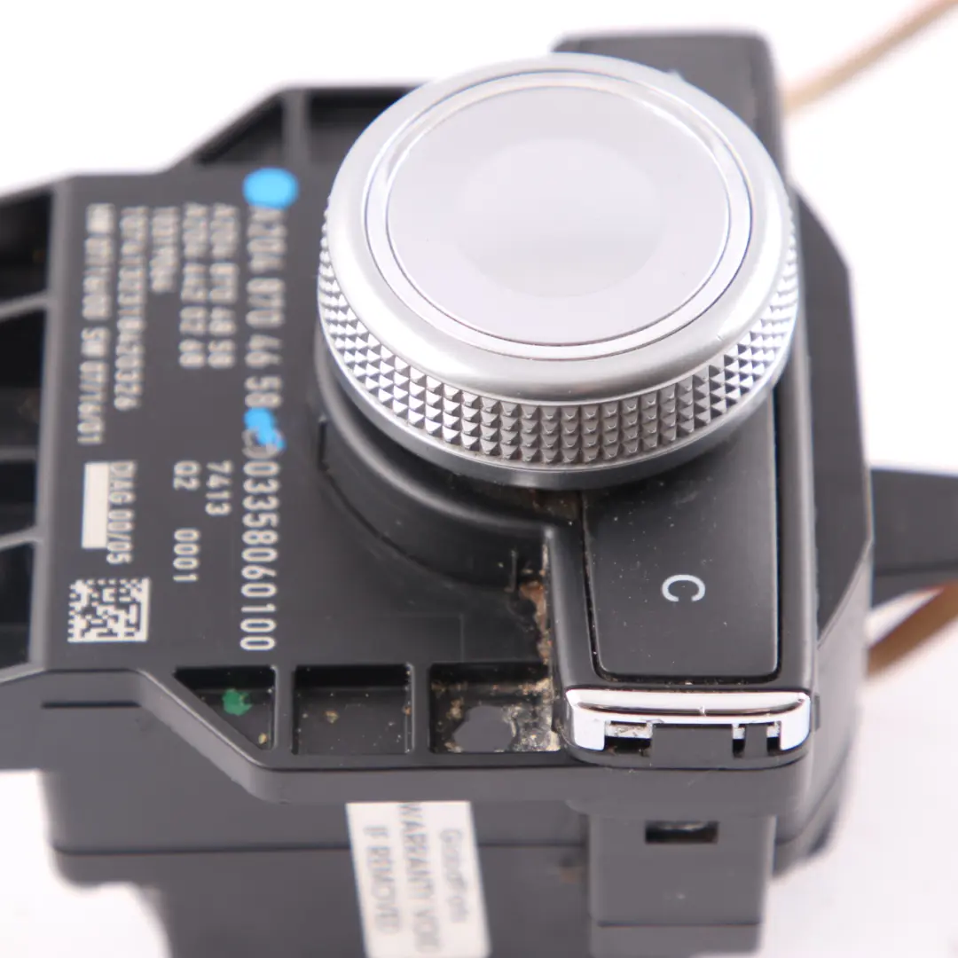 Mercedes W204 Radio Controllo Funzione Pulsante Manopola controllo - SKU A2048704658 - Numero di parte A2048704658
