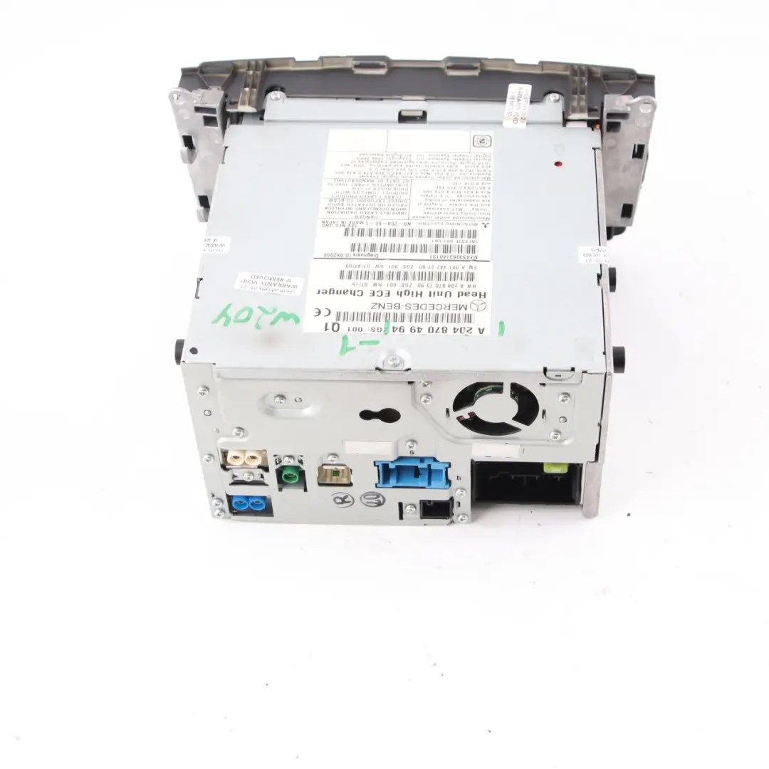 Navigation CD Player COMAND Radio Sat Nav Head Unit to Mercedes W204 with Part number A2048704994 Mercedes W204 Navigation CD Player COMAND Radio Sat Nav Head Unit - SKU A2048704994-1 - Part number A2048704994