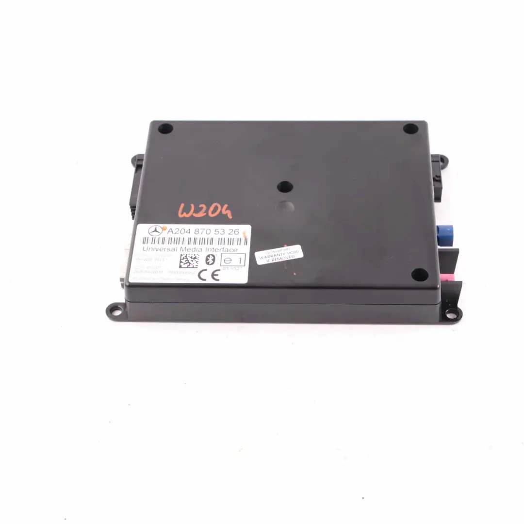 Universal Media Interface Control Unit Module to Mercedes W204 with Part number A2048705326 Mercedes W204 Universal Media Interface Control Unit Module - SKU A2048705326 - Part number A2048705326