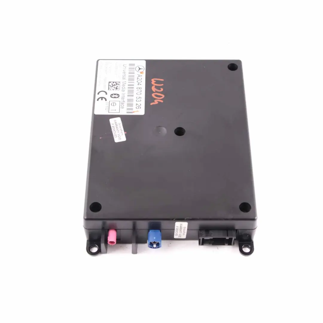 Universal Media Interface Control Unit Module to Mercedes W204 with Part number A2048705326 Mercedes W204 Universal Media Interface Control Unit Module - SKU A2048705326 - Part number A2048705326