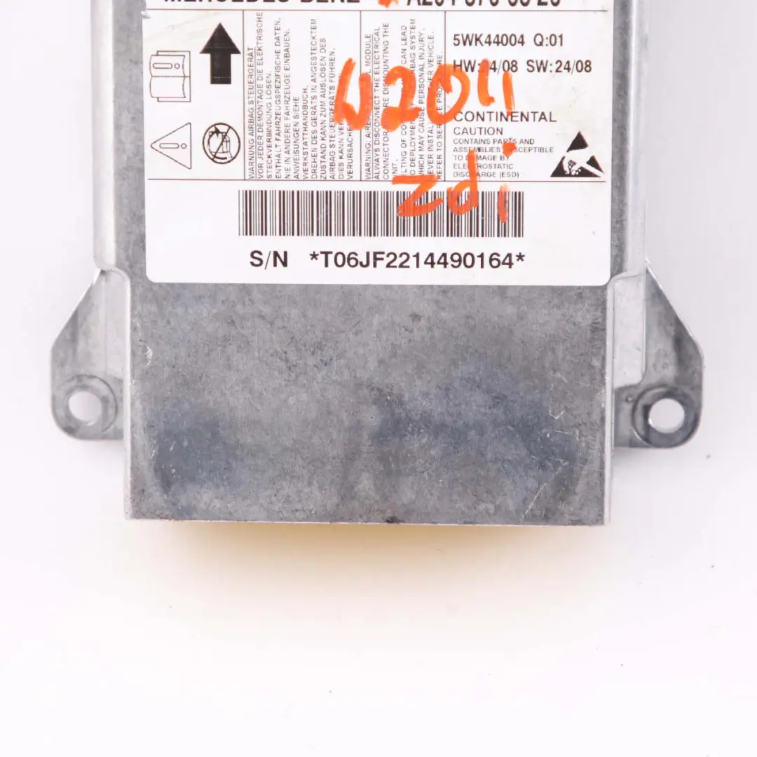 Mercedes W204 ECU Control Unit Sensor Module Air Unit - SKU A2048706826 - Part number A2048706826