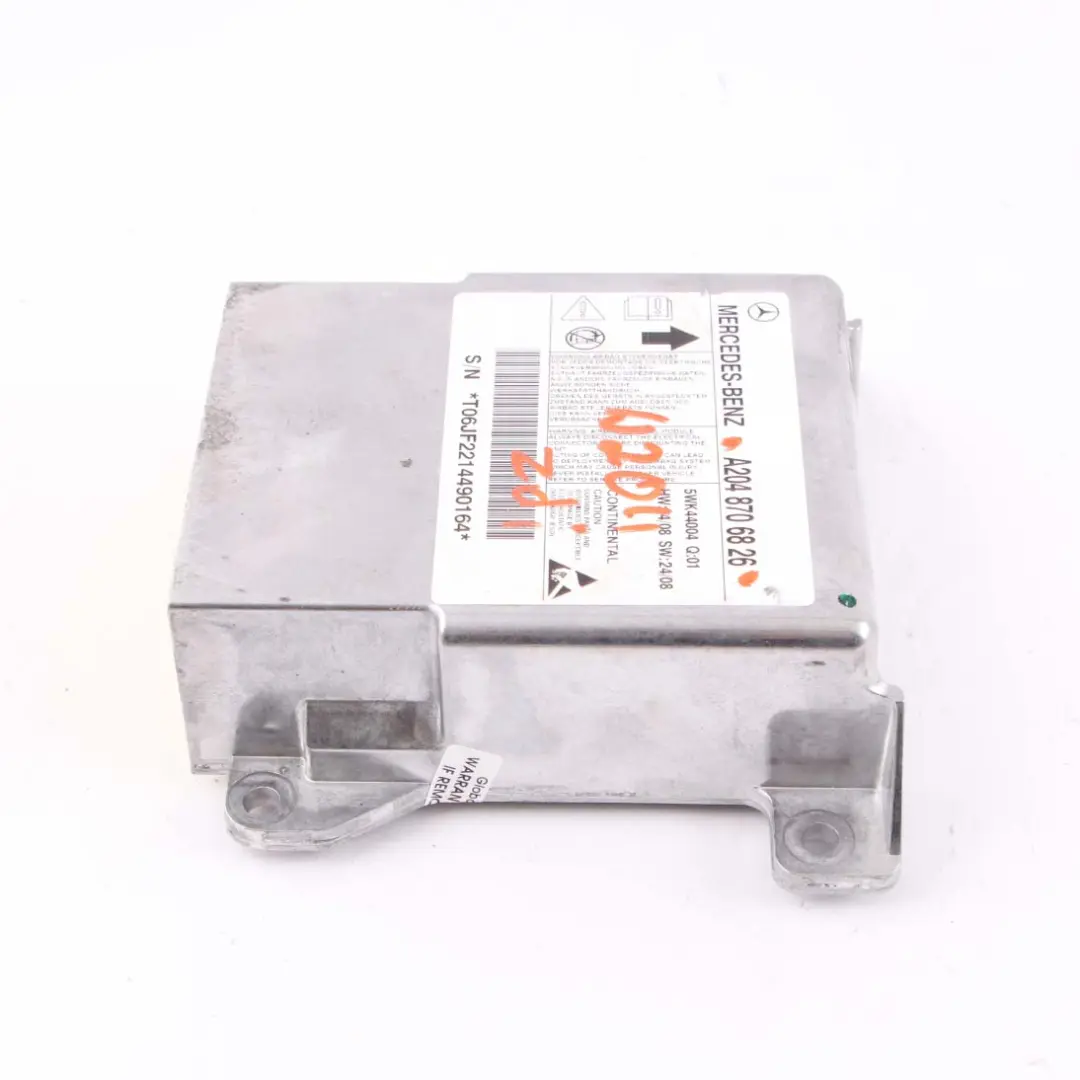 Mercedes W204 ECU Control Unit Sensor Module Airbag - SKU A2048706826 - Part number A2048706826