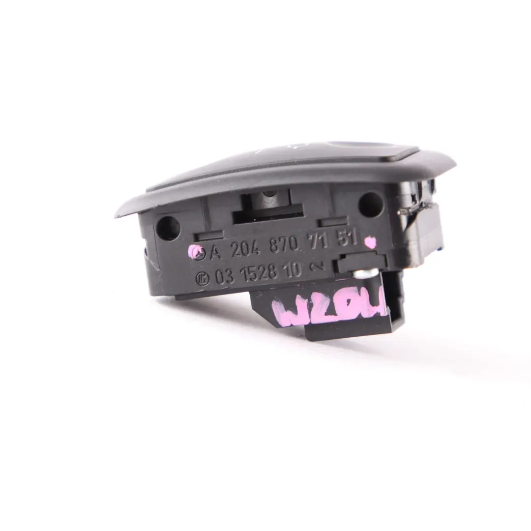 Interruptor Maletero Botón Portón Trasero Camioneta para Mercedes S204 con número de pieza A2048707151 Mercedes S204 Interruptor Maletero Botón Portón Trasero Camioneta - SKU A2048707151 - Número de pieza A2048707151