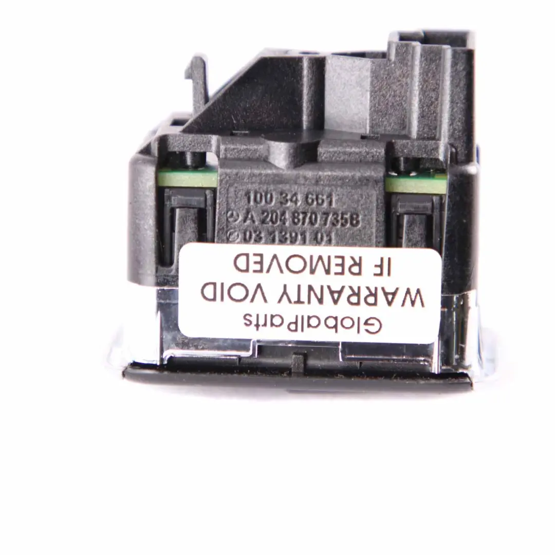 Interruptor Elevalunas Regulación Delantera Izquierda para Mercedes W204 con número de pieza A2048707358 Mercedes W204 Interruptor Elevalunas Regulación Delantera Izquierda - SKU A2048707358 - Número de pieza A2048707358