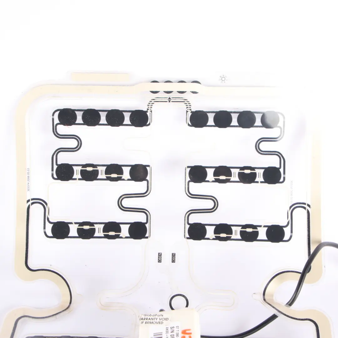 Tappetino Occupazione Sedile Passeggero Anteriore per Mercedes W204 con numero di parte A2048707410 Mercedes W204 Tappetino Occupazione Sedile Passeggero Anteriore - SKU A2048707410 - Numero di parte A2048707410