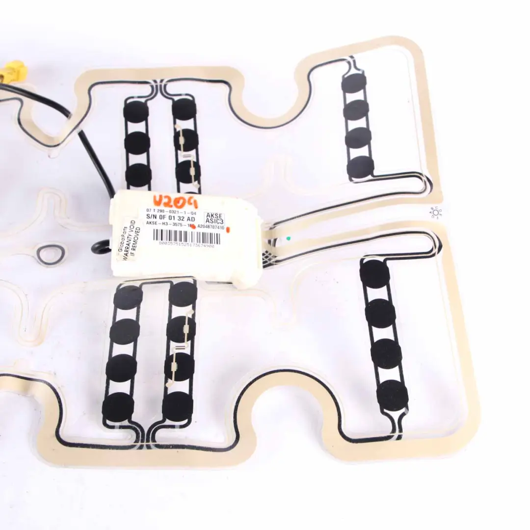 Occupancy Mat Sensor Control Unit Front Passenger Seat to Mercedes W204 with Part number A2048707410 Mercedes W204 Occupancy Mat Sensor Control Unit Front Passenger Seat - SKU A2048707410 - Part number A2048707410