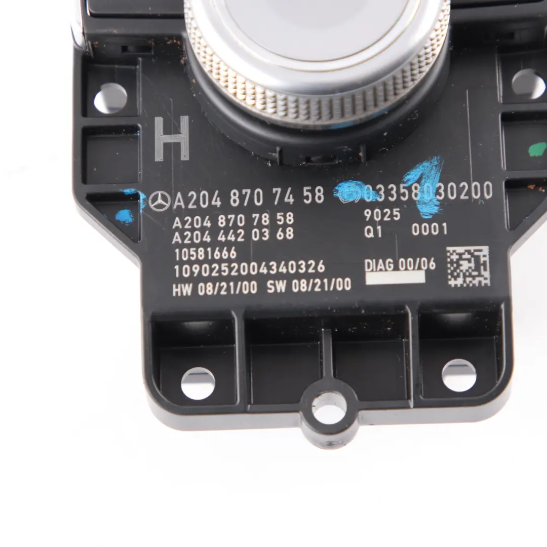 Mercedes W204 Commutateur Navigation Contrôleur Bouton Multifonction - SKU A2048707458-1 - Numéro de pièce A2048707458