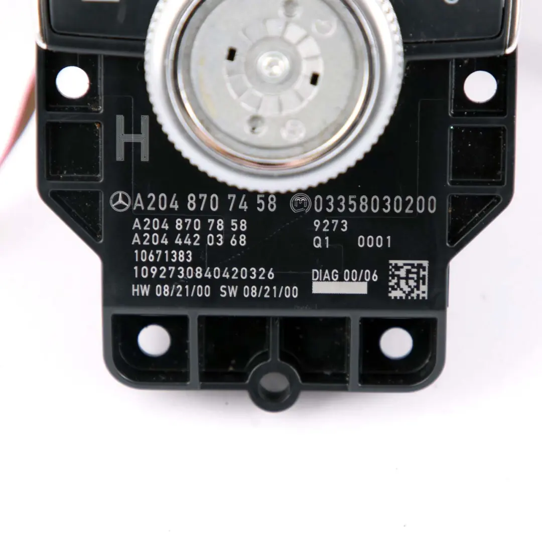 Navigation Switch Controller Panel Button to Mercedes W204 with Part number A2048707458 Mercedes W204 Navigation Switch Controller Panel Button - SKU A2048707458 - Part number A2048707458