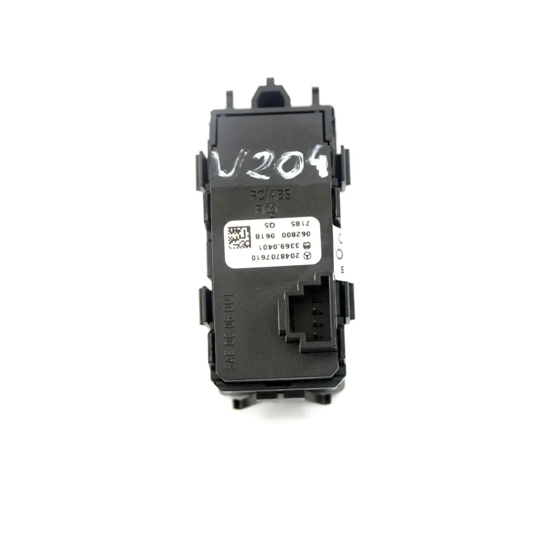  Mercedes-Benz C-Class W204 Hazard Warning Light Switch Button - SKU A2048707610 - Part number A2048707610
