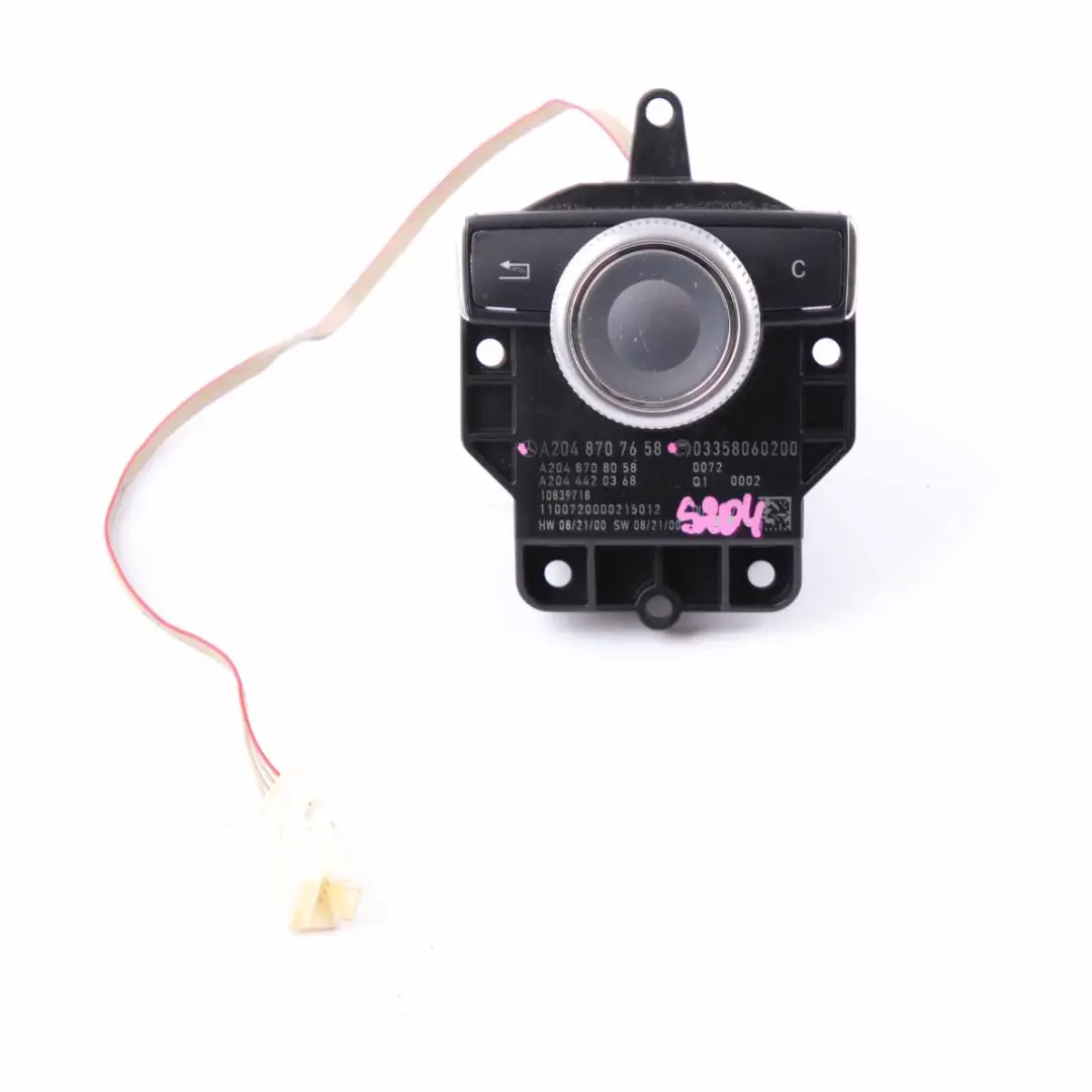 Mercedes W204 Radio Control Function Button Knob Controller Unit - SKU A2048707658 - Part number A2048704658