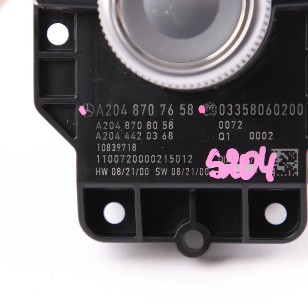 Mercedes W204 Radio Control Function Button Knob Controller Unit - SKU A2048707658 - Part number A2048704658