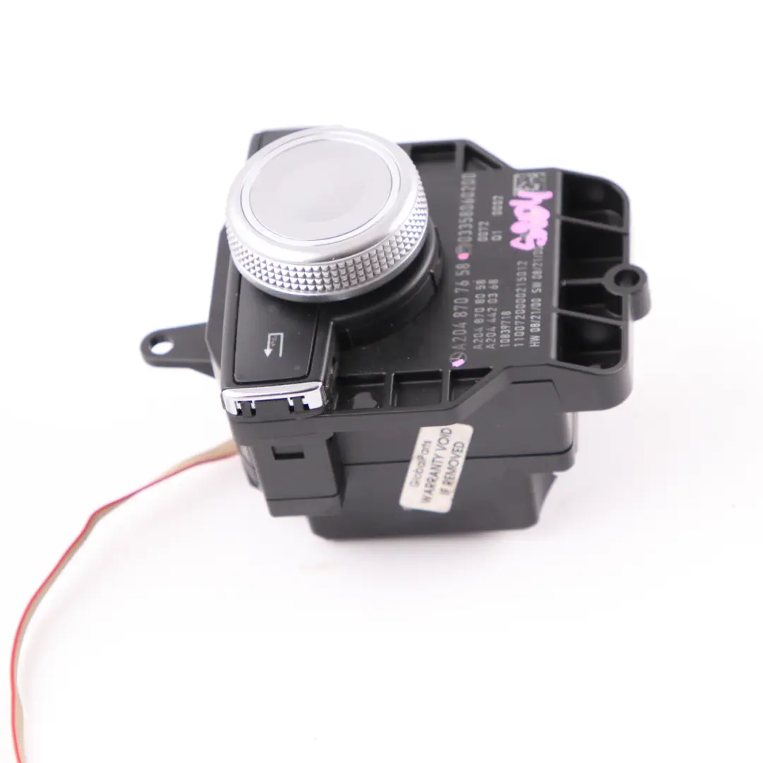 Mercedes W204 Radio Control Function Button Knob Controller Unit - SKU A2048707658 - Part number A2048704658