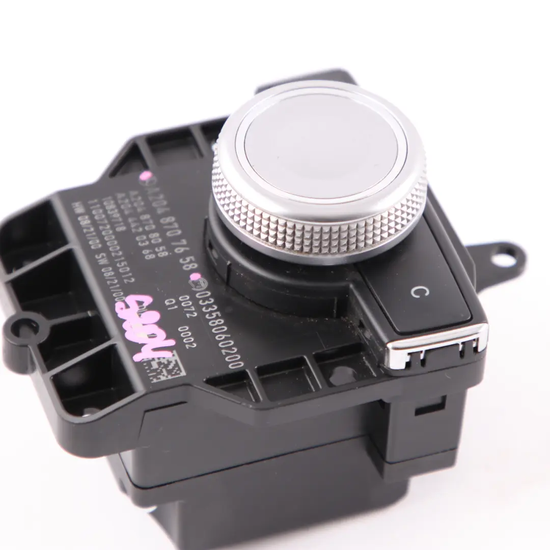 Mercedes W204 Radio Control Function Button Knob Controller Unit - SKU A2048707658 - Part number A2048704658