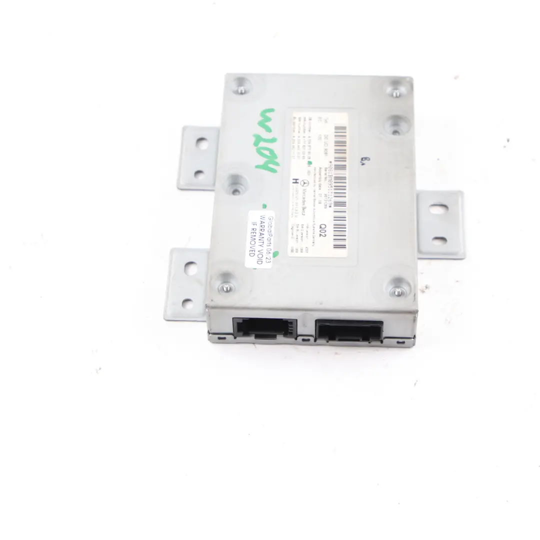 Modulo Centralina Interfaccia Multimediale per Mercedes W204 con numero di parte A2048708026 Mercedes W204 Modulo Centralina Interfaccia Multimediale - SKU A2048708026 - Numero di parte A2048708026