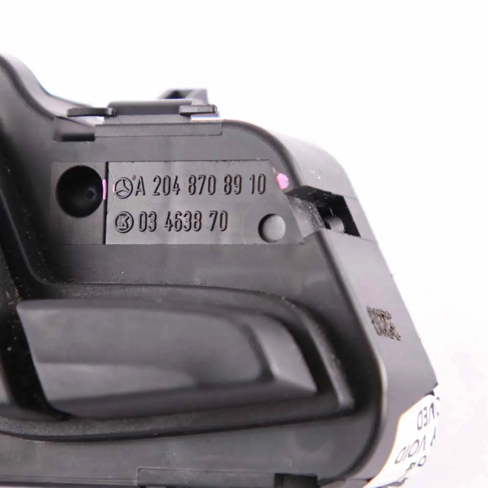 Interruptor Puerta Mercedes W204 C207 Regulación Asiento Delantero para con número de pieza A2048708910 Interruptor Puerta Mercedes W204 C207 Regulación Asiento Delantero - SKU A2048708910 - Número de pieza A2048708910