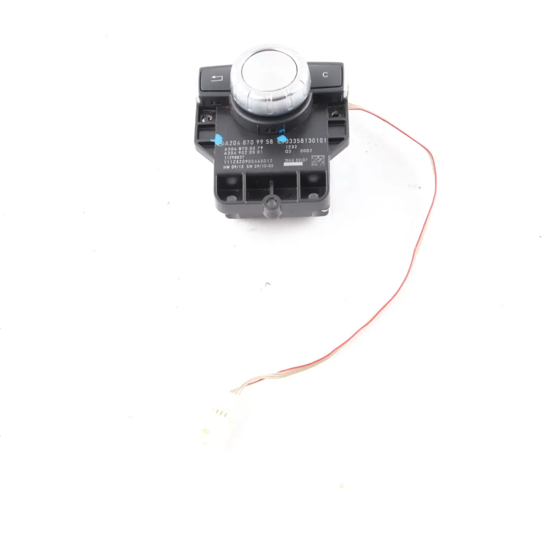 Radio Control Function Button Knob Controller to Mercedes W204 W212 with Part number A2048709958 Mercedes W204 W212 Radio Control Function Button Knob Controller - SKU A2048709958 - Part number A2048709958