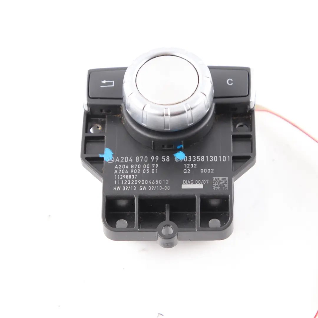 Mercedes W204 W212 Radio Control Function Button Knob Controller - SKU A2048709958 - Part number A2048709958