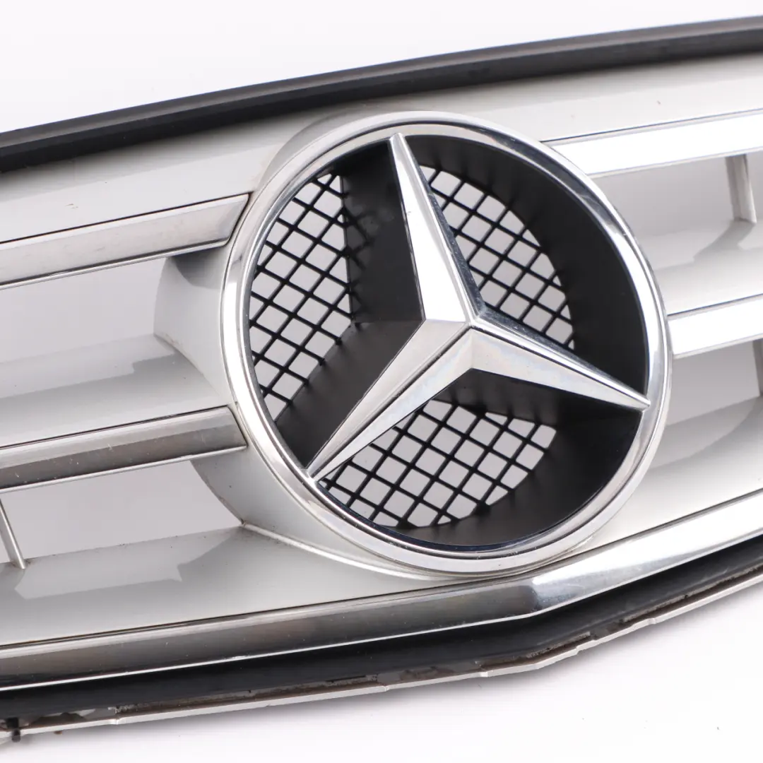 Mercedes W204 Motor Haube Kühlergrill Front Heizkörper Balken Silber Chrom - SKU A2048800023 - Teilenummer A2048800023