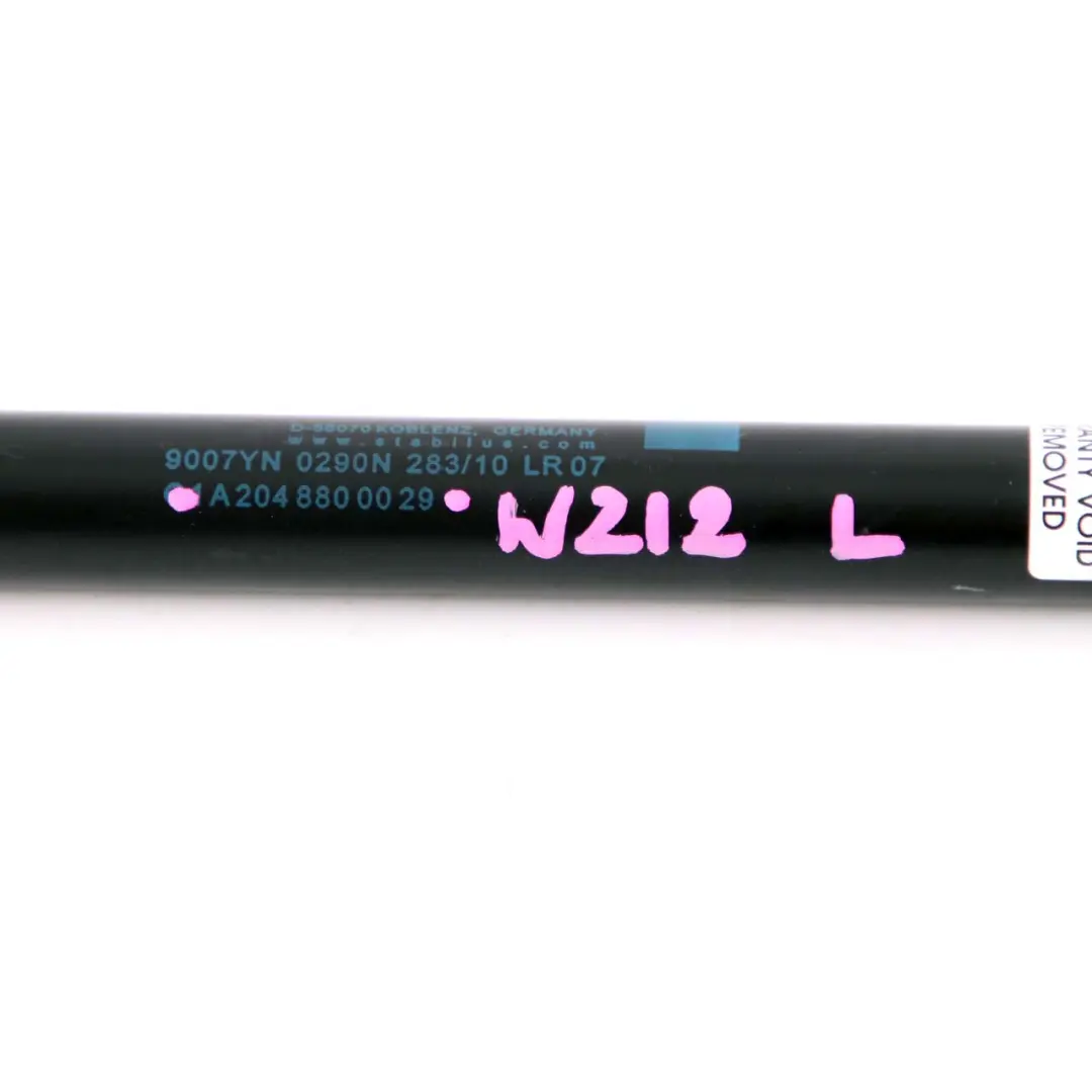 Mercedes W212 Cofano Motore Puntone a Gas Sinistro Anteriore - SKU A2048800029 - Numero di parte A2048800029