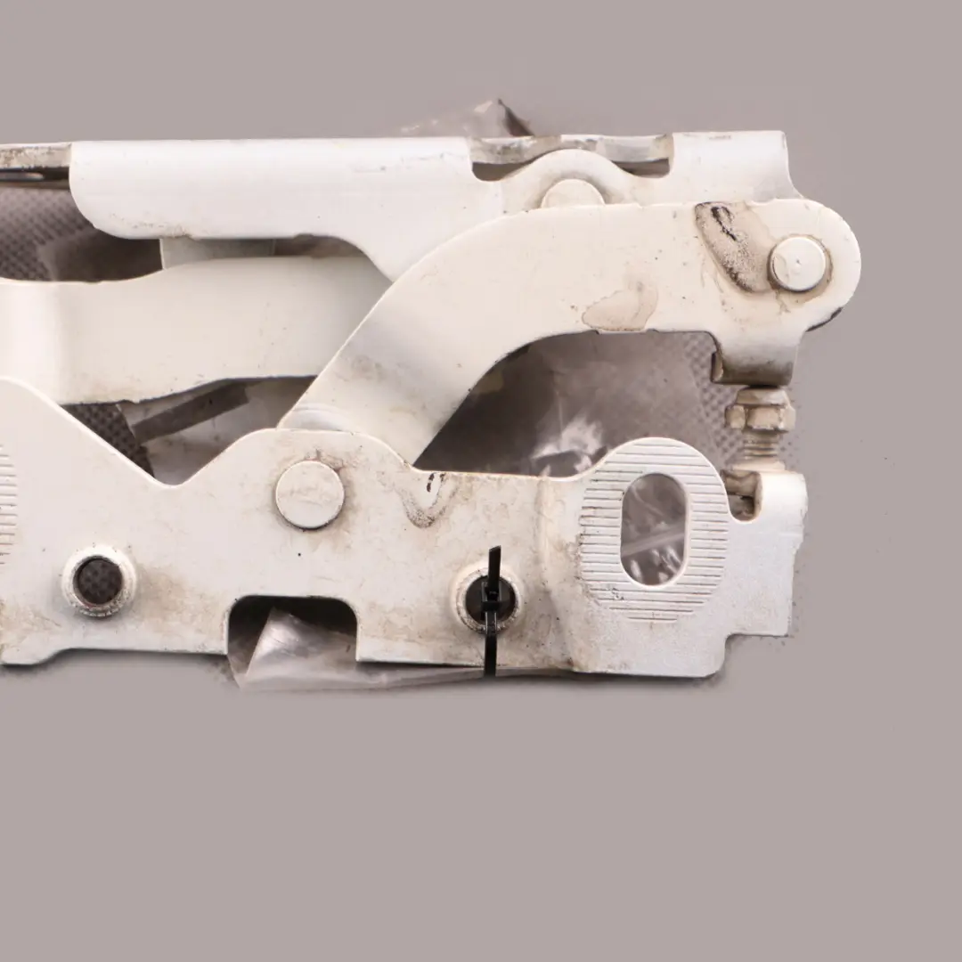 Mercedes W204 Coupe Hood Bonnet Hinge Left N/S Hood Calcite White - 650 - SKU A2048800128-CW - Part number A2048800128