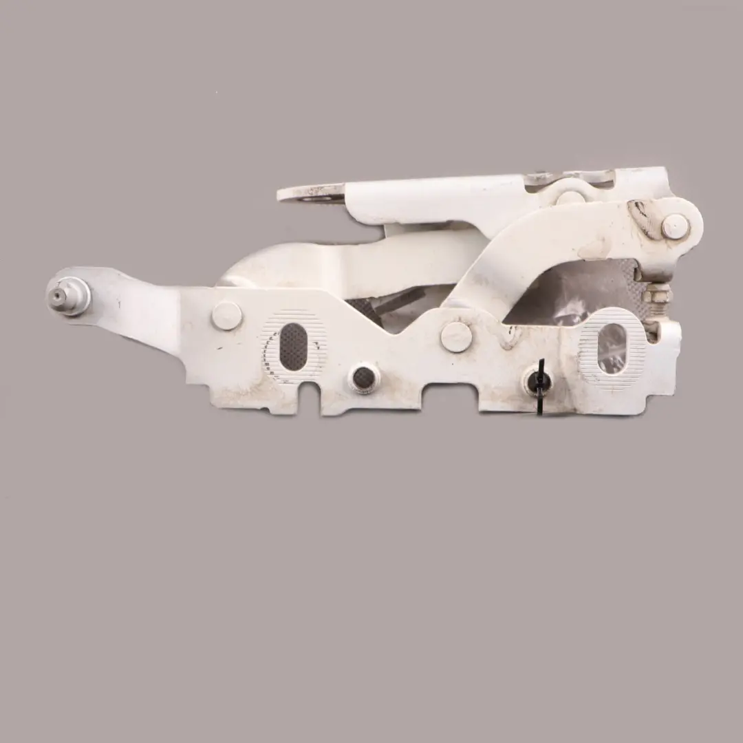 Hood Bonnet Hinge Left N/S Hood Calcite White - 650 to Mercedes W204 Coupe with Part number A2048800128 Mercedes W204 Coupe Hood Bonnet Hinge Left N/S Hood Calcite White - 650 - SKU A2048800128-CW - Part number A2048800128