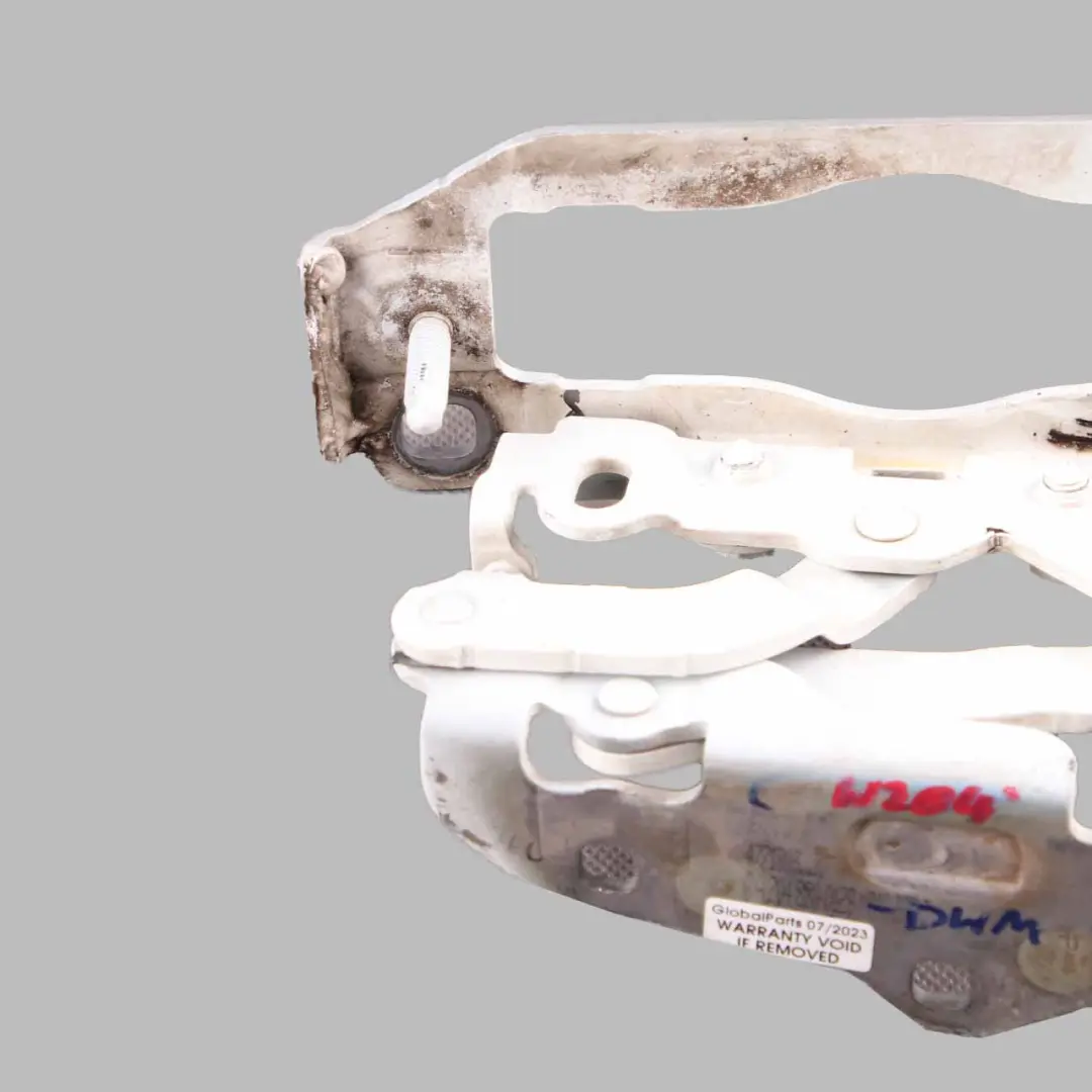 Hood Bonnet Hinge Left N/S Hood Diamond White - 799 to Mercedes W204 Coupe with Part number A2048800128 Mercedes W204 Coupe Hood Bonnet Hinge Left N/S Hood Diamond White - 799 - SKU A2048800128-DWM - Part number A2048800128