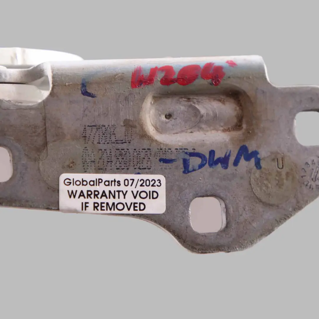 Hood Bonnet Hinge Left N/S Hood Diamond White - 799 to Mercedes W204 Coupe with Part number A2048800128 Mercedes W204 Coupe Hood Bonnet Hinge Left N/S Hood Diamond White - 799 - SKU A2048800128-DWM - Part number A2048800128