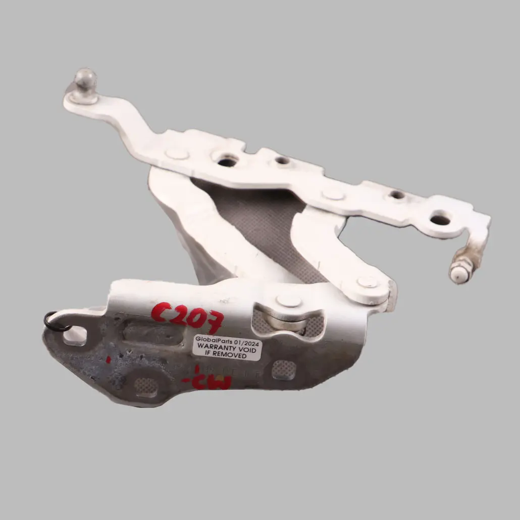 Coupé Charnière de capot droite Blanc Calcite - 650 pour Mercedes C207 à propos du numéro de pièce A2048800228 Mercedes C207 Coupé Charnière de capot droite Blanc Calcite - 650 - SKU A2048800228-CW - Numéro de pièce A2048800228