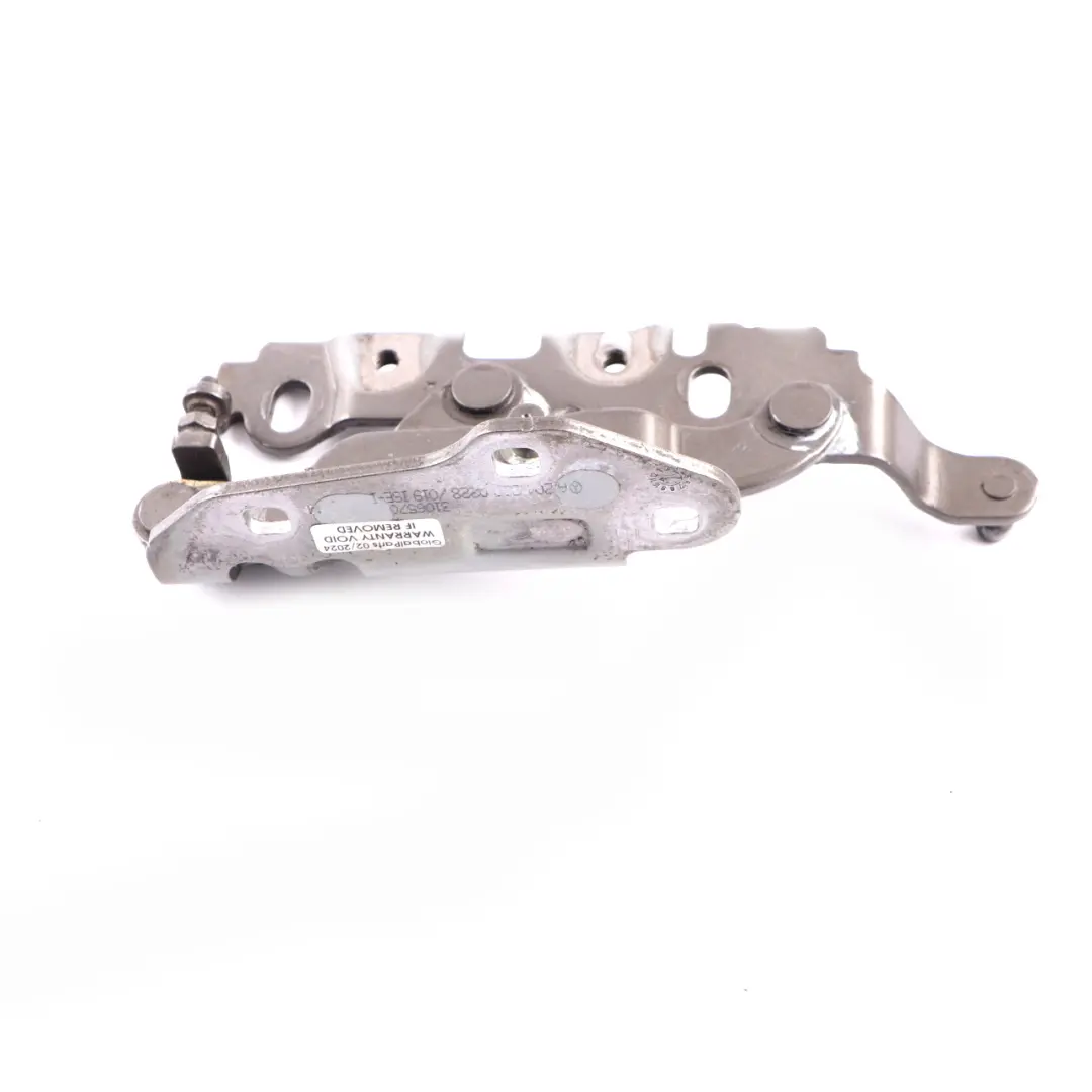 Hood Bonnet Hinge Right O/S Indium Grey - 963 to Mercedes C204 C207 with Part number A2048800228 Mercedes C204 C207 Hood Bonnet Hinge Right O/S Indium Grey - 963 - SKU A2048800228-ING - Part number A2048800228