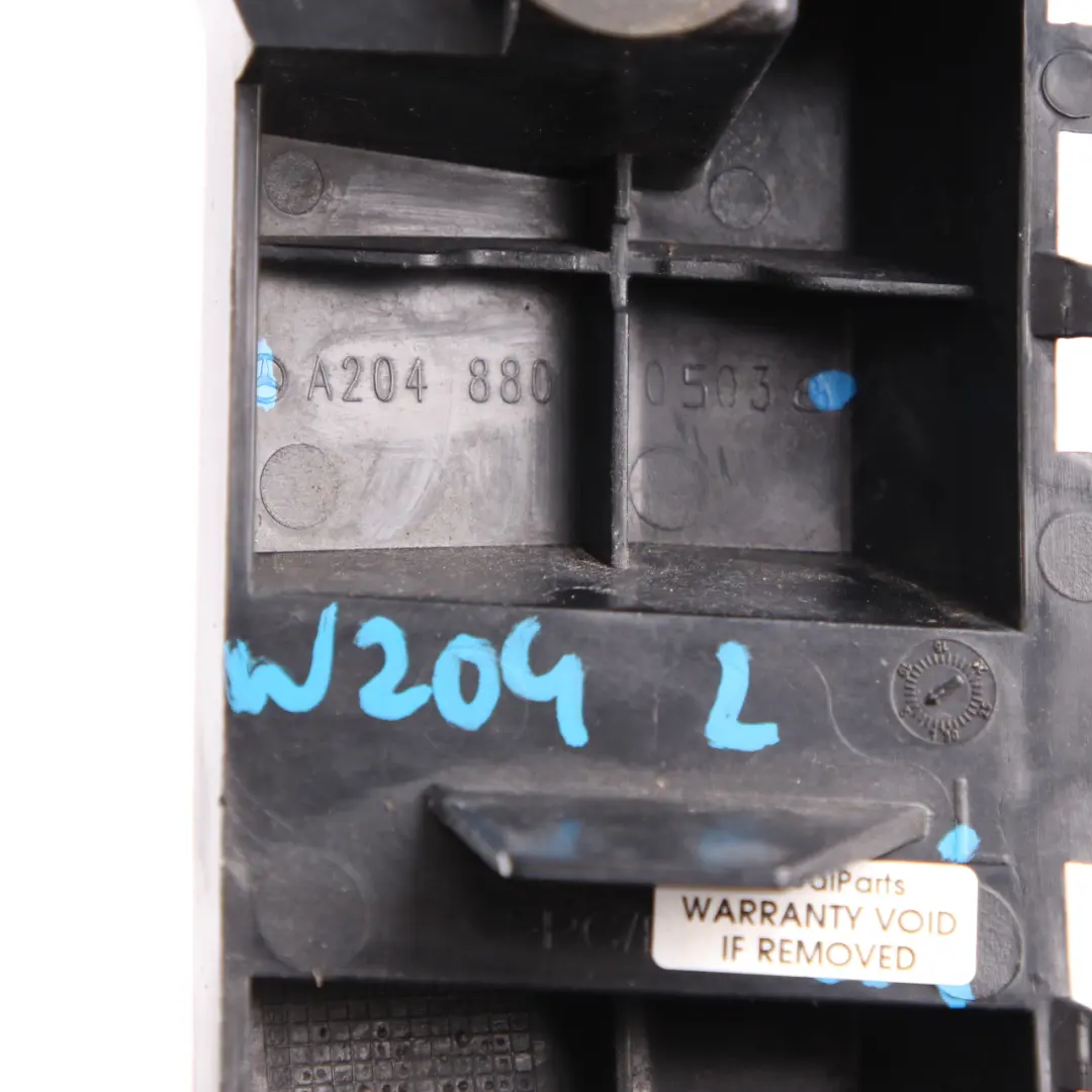 Hintere Stoßstangenhalterung Halterung Zierleiste für Mercedes W204 mit Teilenummer A2048800503 Mercedes W204 Hintere Stoßstangenhalterung Halterung Zierleiste - SKU A2048800503 - Teilenummer A2048800503