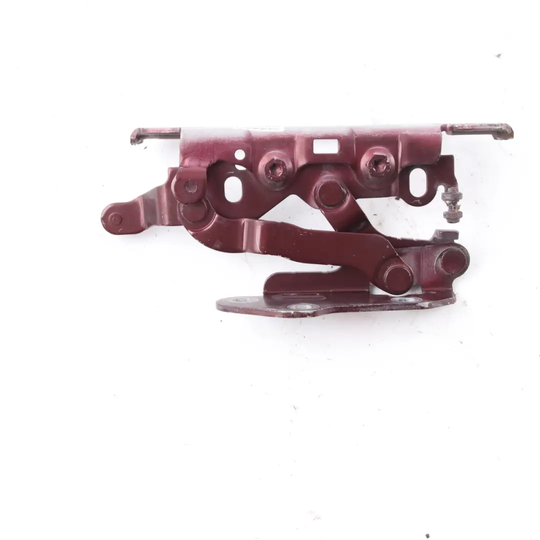 Hinge Left N/S Hood Bonnet Front Carneol Red Metallic - 544 to Mercedes W204 with Part number A2048800728 Mercedes W204 Hinge Left N/S Hood Bonnet Front Carneol Red Metallic - 544 - SKU A2048800728-CR - Part number A2048800728