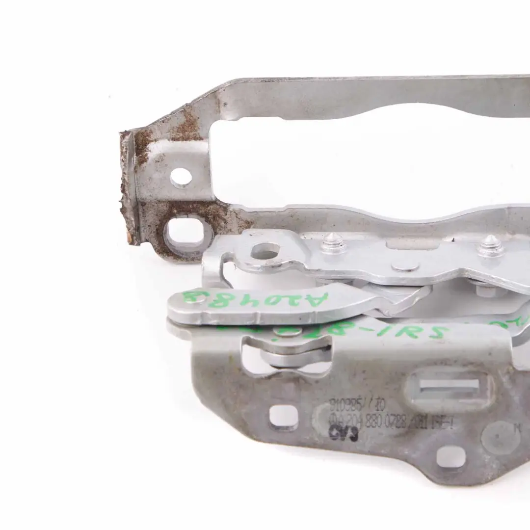 Hood Bonnet Hinge Front Left N/S Iridium Silver - 775 to Mercedes W204 with Part number A2048800728 Mercedes W204 Hood Bonnet Hinge Front Left N/S Iridium Silver - 775 - SKU A2048800728-IRS - Part number A2048800728