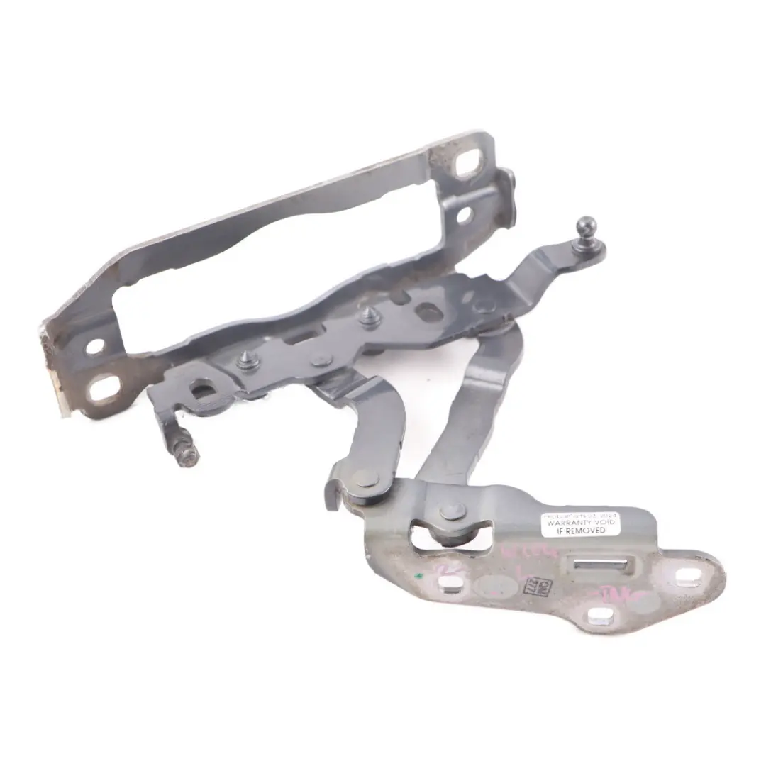 Hood Bonnet Hinge Front Left N/S Tenorite Grey - 755 to Mercedes W204 with Part number A2048800728 Mercedes W204 Hood Bonnet Hinge Front Left N/S Tenorite Grey - 755 - SKU A2048800728-TNG - Part number A2048800728
