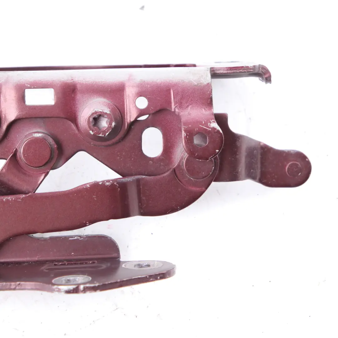 Hinge Right O/S Hood Bonnet Front Carneol Red Metallic - 544 to Mercedes W204 with Part number A2048800828 Mercedes W204 Hinge Right O/S Hood Bonnet Front Carneol Red Metallic - 544 - SKU A2048800828-CR - Part number A2048800828