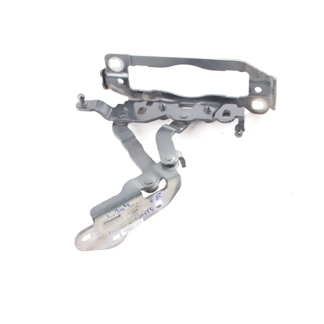 Hinge Right O/S Hood Bonnet Front Magnetite Black 183 to Mercedes W204 with Part number A2048800828 Mercedes W204 Hinge Right O/S Hood Bonnet Front Magnetite Black 183 - SKU A2048800828-MTS - Part number A2048800828