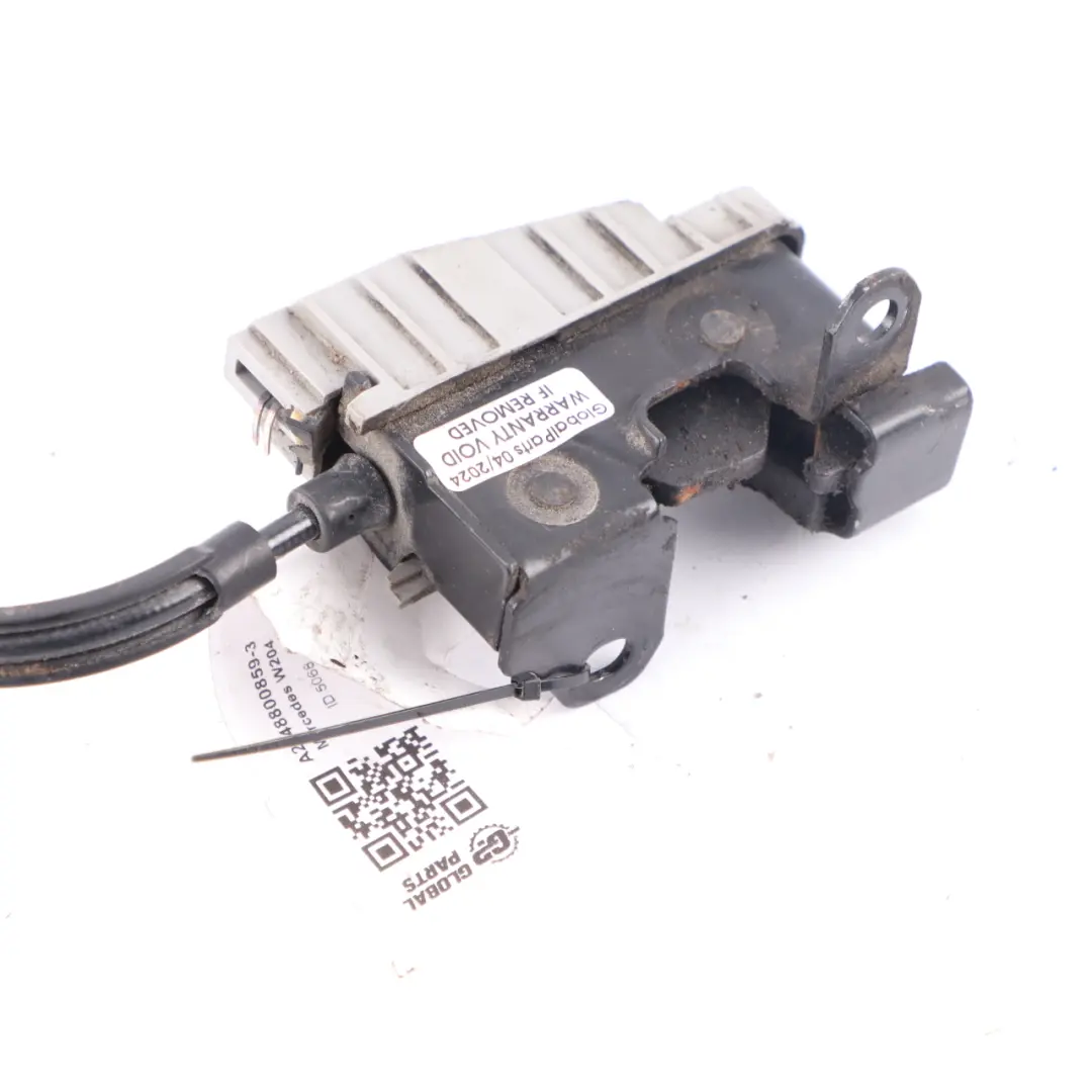 Mercedes W204 Hood Lock Release Bonnet Linkage Cable Catch - SKU A2048800859-3 - Part number A2048800859
