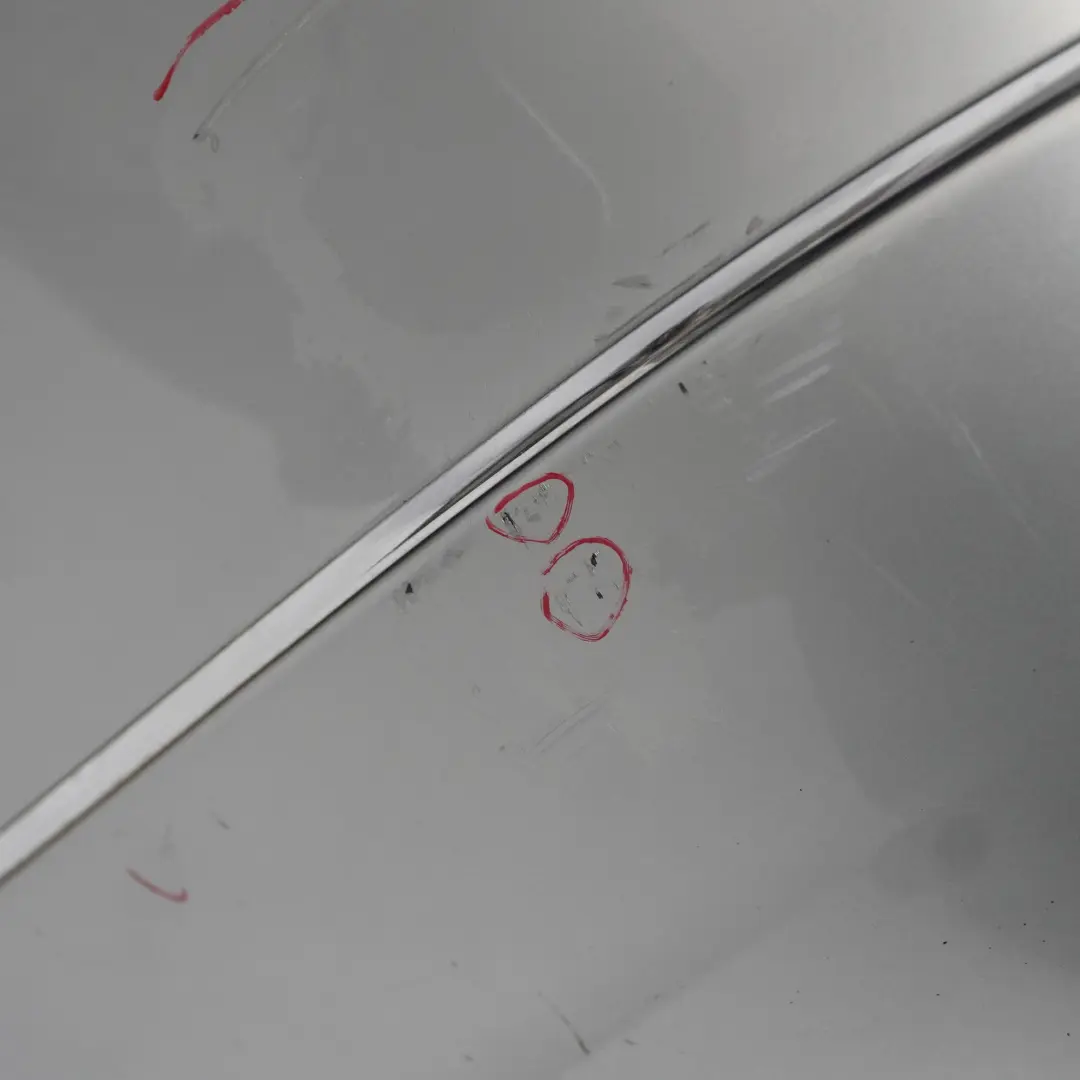 Mercedes S204 Rear Bumper Trim Panel Cover Avantgarde Iridium Silver - 775 - SKU A2048800947-IRS - Part number A2048800947